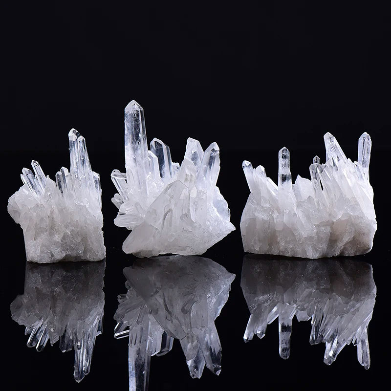 Cluster de Cuarzo Blanco Natural
