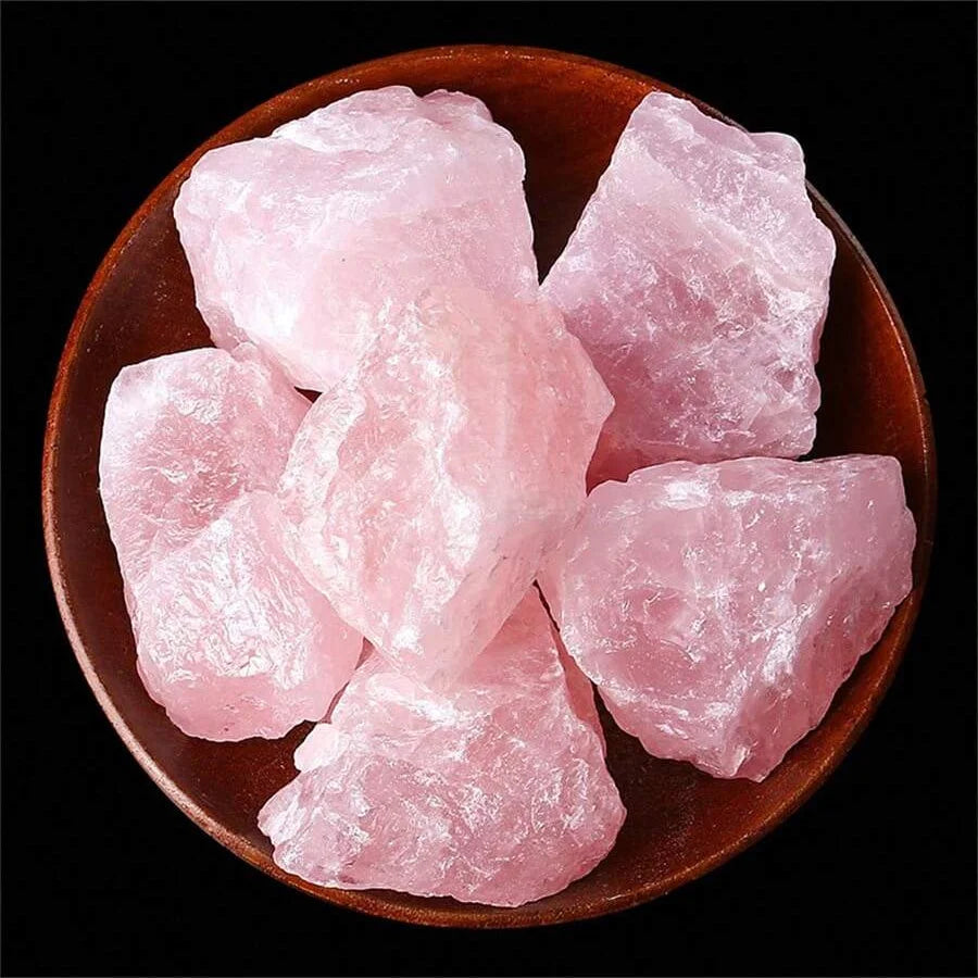 Cuarzo Rosa Natural — Piedra del Amor y Sanación