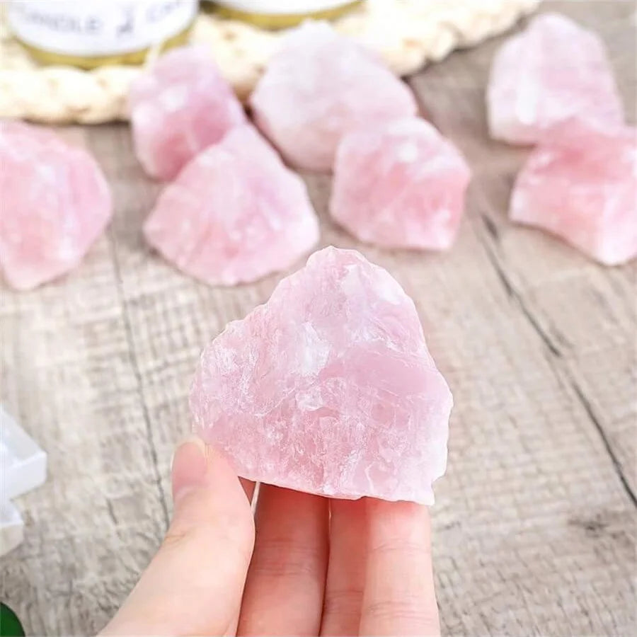 Cuarzo Rosa Natural — Piedra del Amor y Sanación