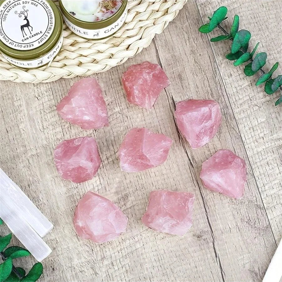 Cuarzo Rosa Natural — Piedra del Amor y Sanación