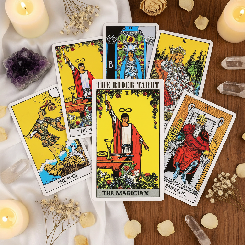 Tarot Rider — Baraja Clásica